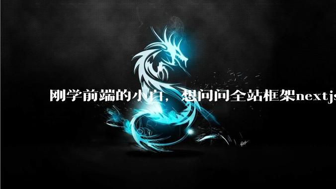 刚学前端的小白，想问问全站框架nextjs+shadcn+prisma为什么在国内不火呢？