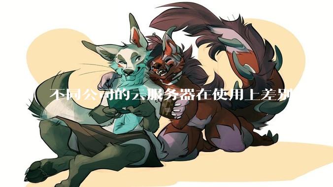 不同公司的云服务器在使用上差别大么？